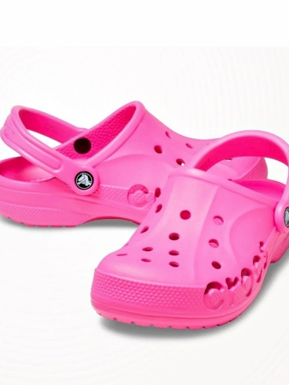 Crocs Bayaband Clog Clogs Pink Girls US 2 NWT